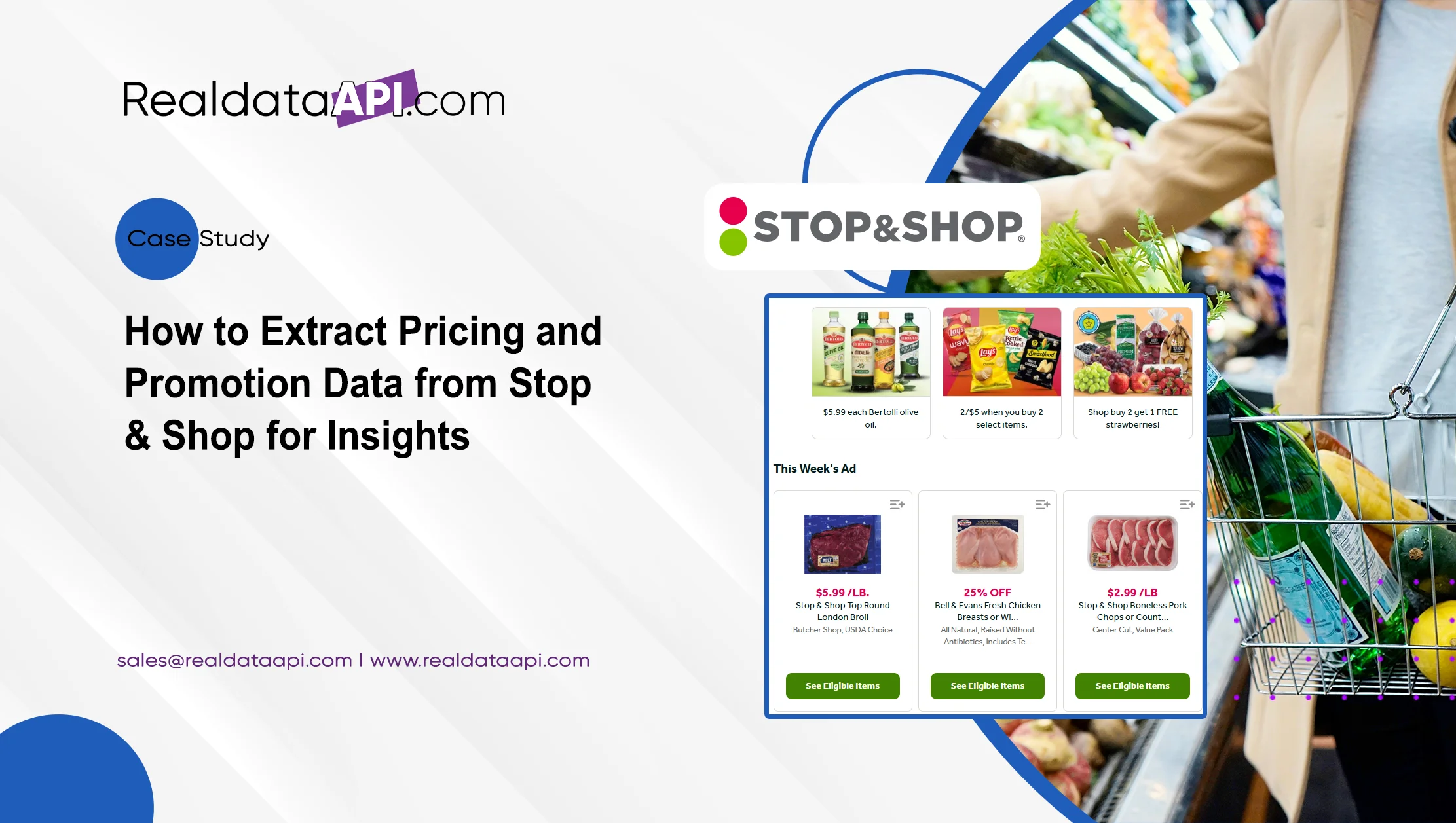 How to Extract Pricing and Promotion Data from Stop & Shop for Insights